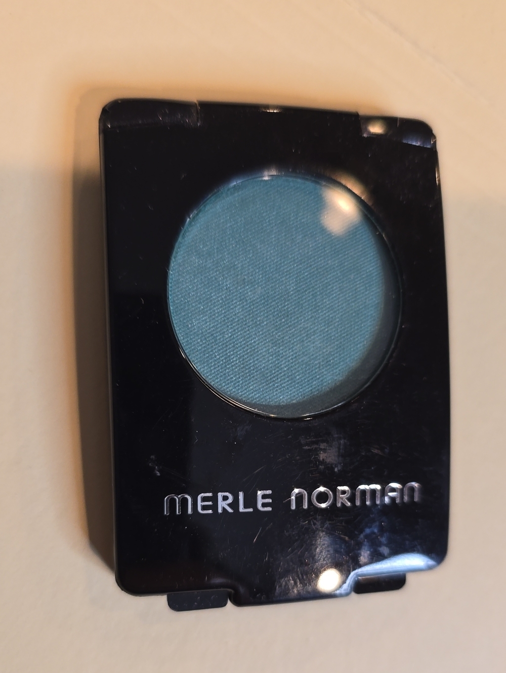 Merle Norman Shimmery Teal Single Eyeshadow, without box